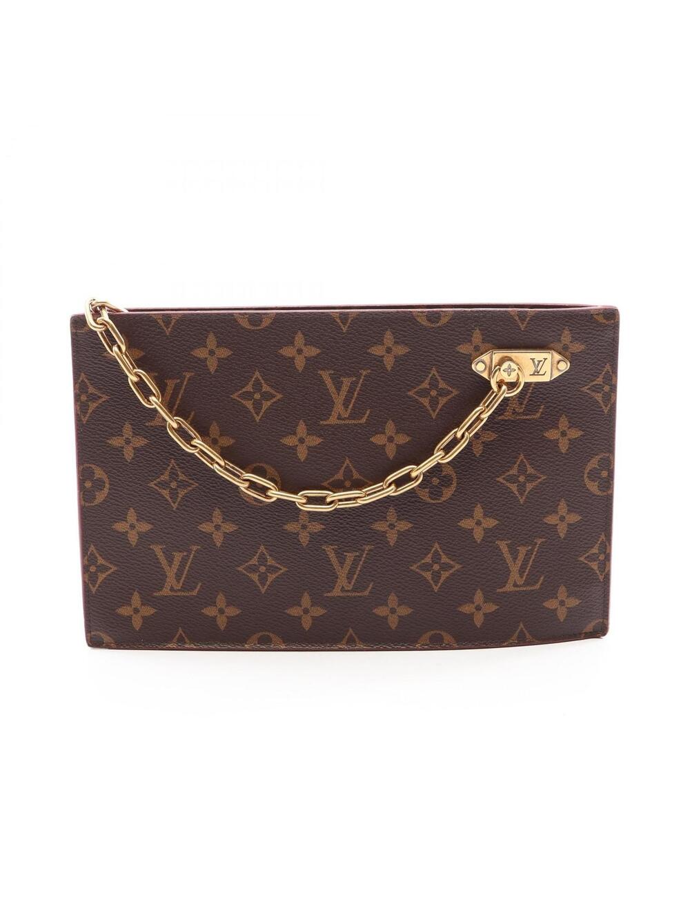Louis Vuitton Chain Clutch Bag Pouch #351142L79B